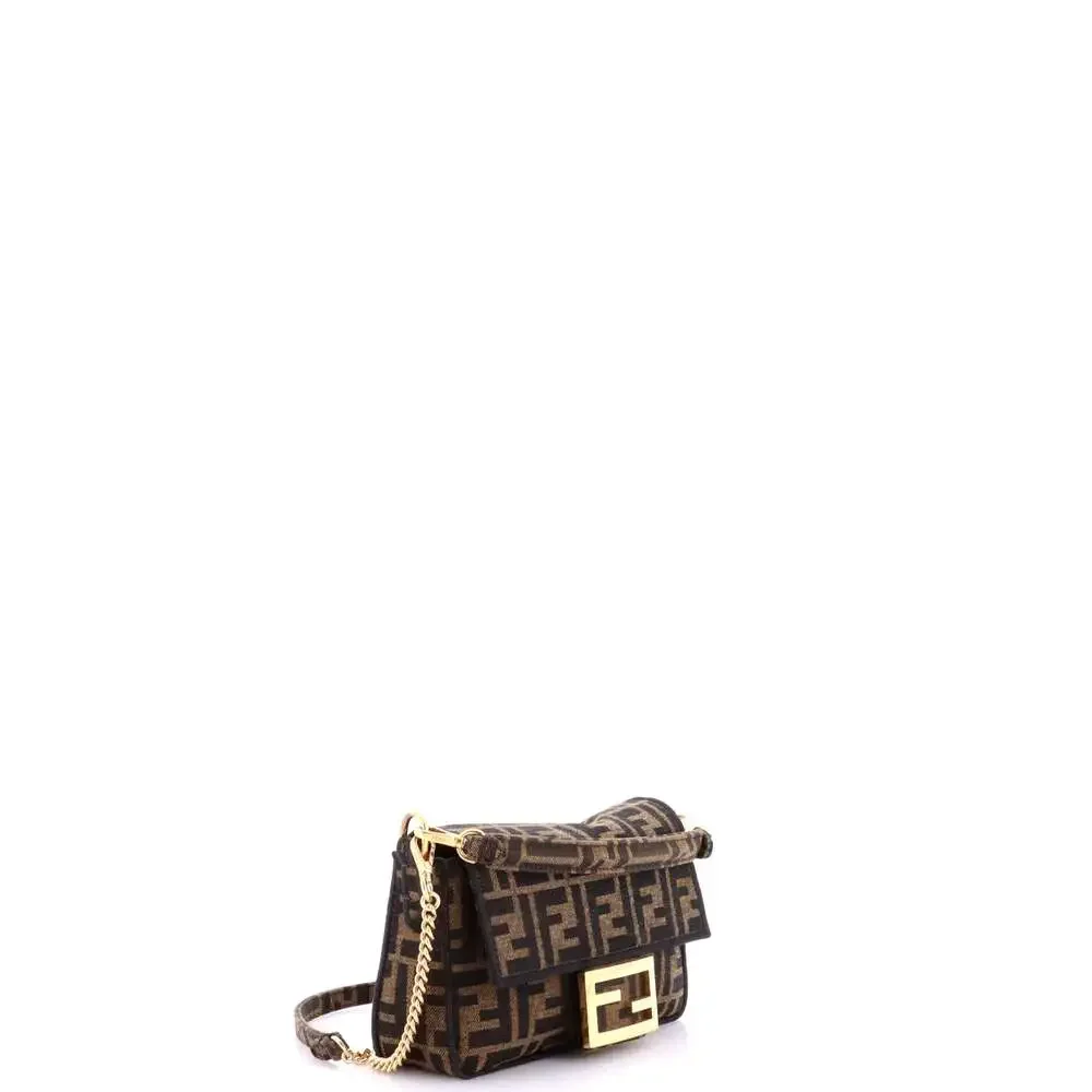 Fendi Baguette Nm Bag Zucca Canvas Mini #254401F23B - Picture 2 of 8